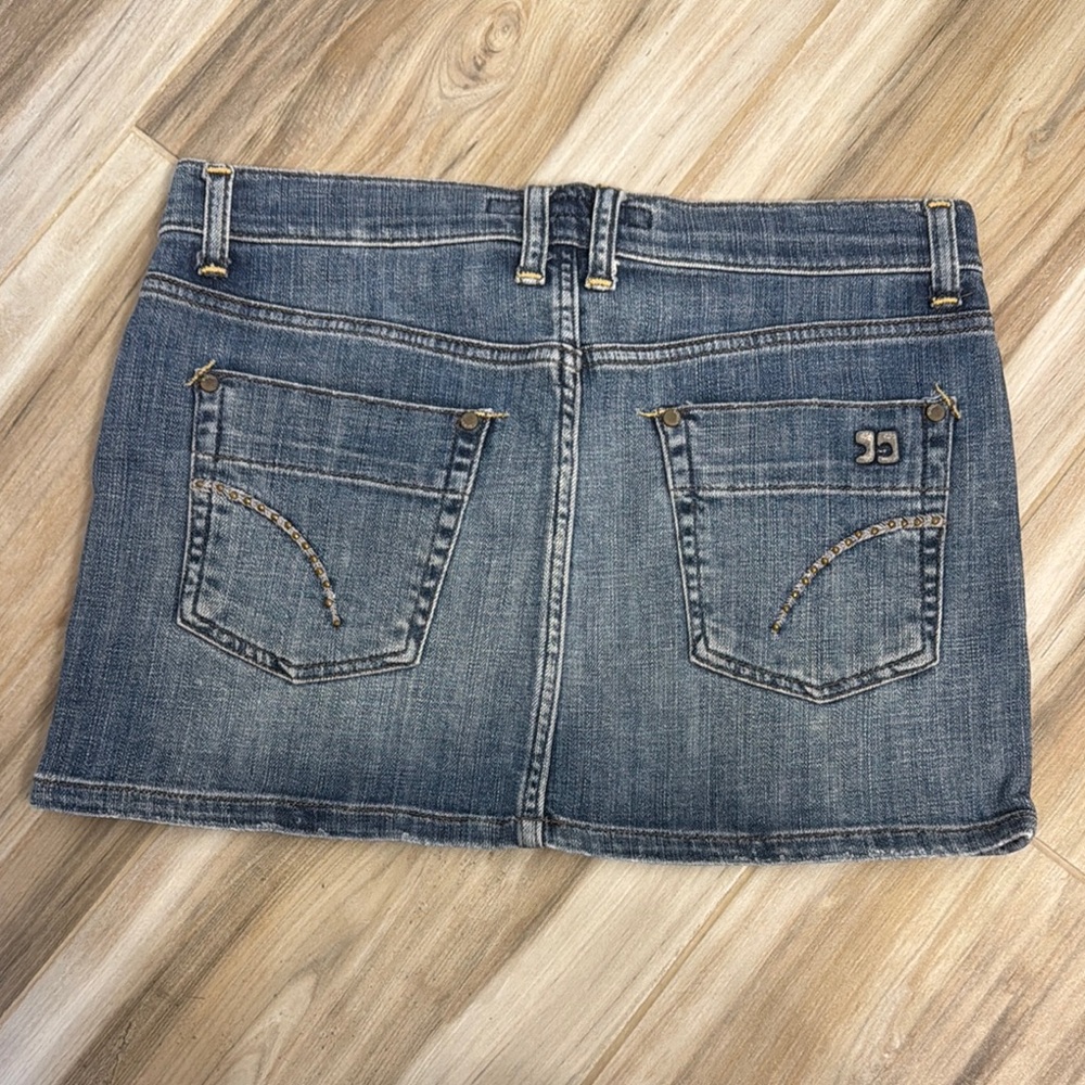 Denim Mini Skirt